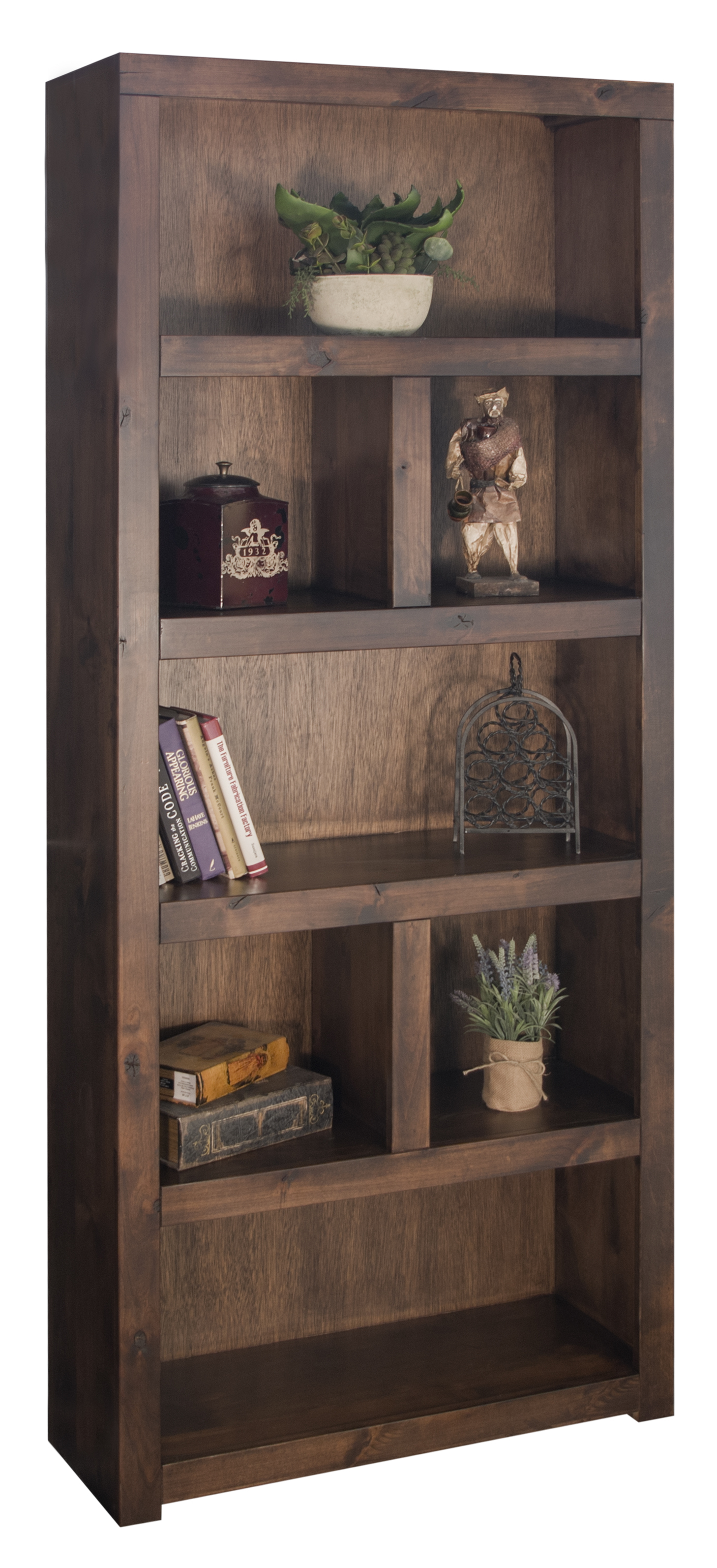 Legends Furniture Sausalito SL6930.WKY Transitional 80" Grand Bookcase